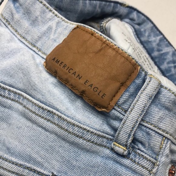 LIKE NEW MENS DISTRESS LIGHTWASH SLIM JEANS 26x28 ⭐️ - Picture 7 of 14